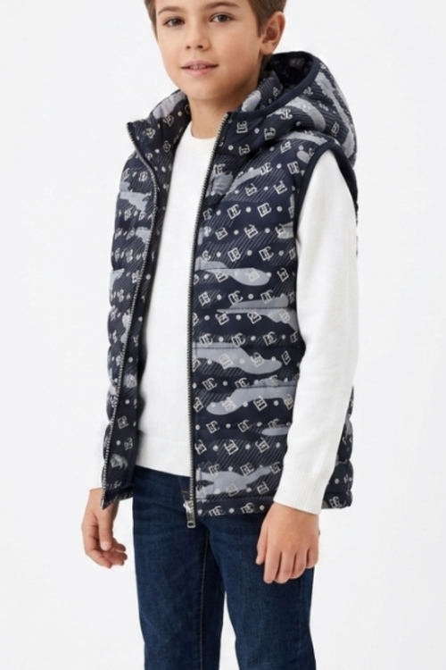 Gilet matelassé à capuche