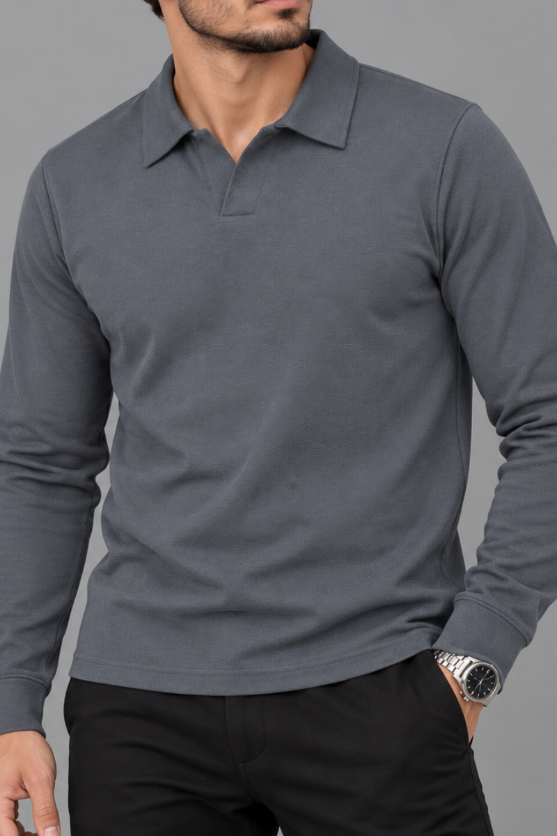 Polo Homme Manches Longues